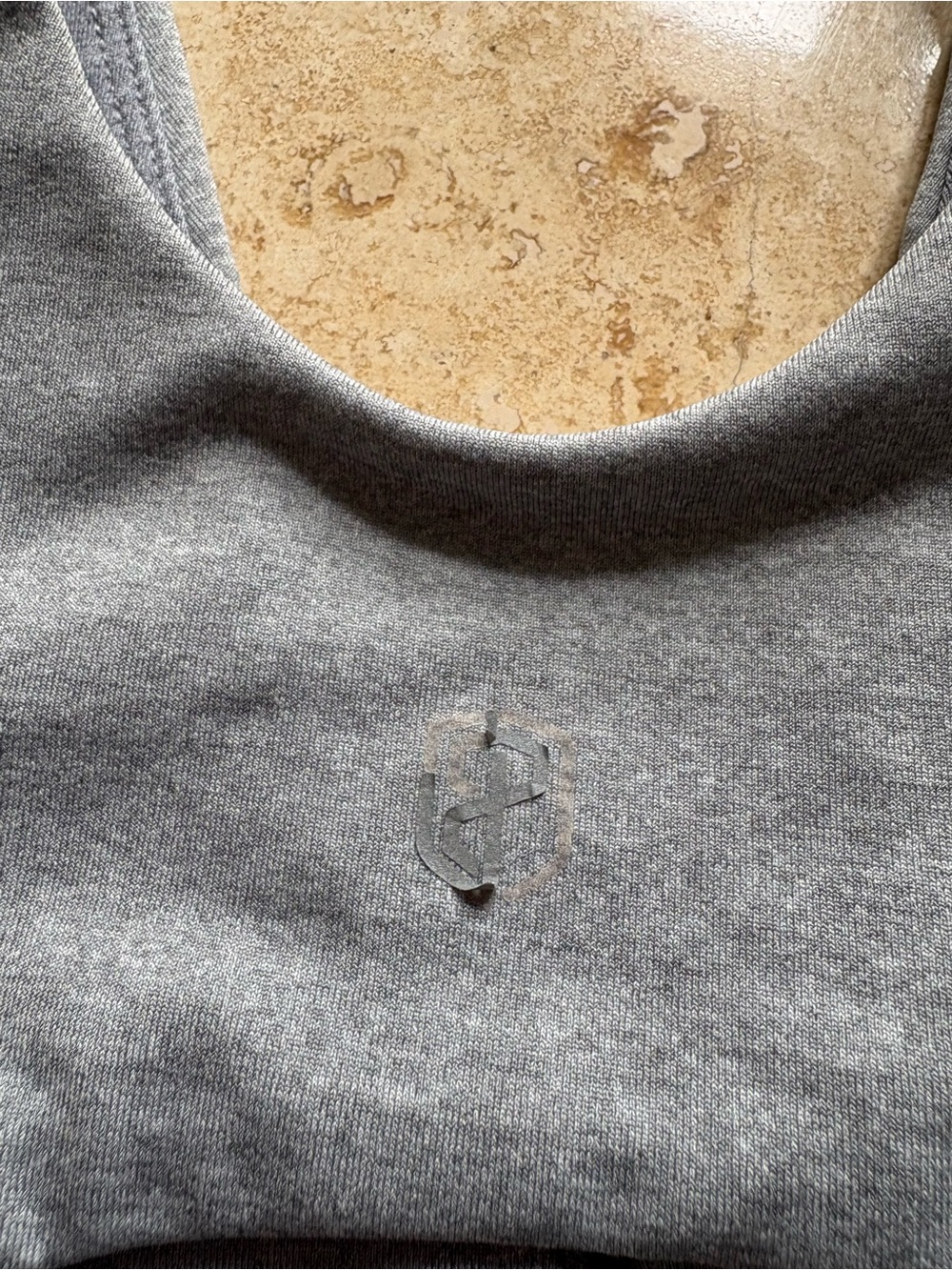 Born Primitive Grey Athletic Tank Top with Logo - Picture 4 of 7
